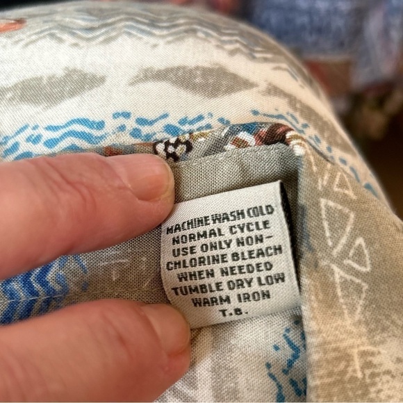 Batik Bay Easy Care Short Sleeve Size Small Hawaiian Shirt Flamingo Palm Tree - Picture 8 of 9